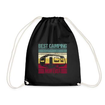 Camping meilleur caravane mama Rengain - Sac de sport léger - noir - Devant