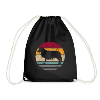 Kooikerhondje Kooiker Rétro Vintage - Sac de sport léger - noir - Devant