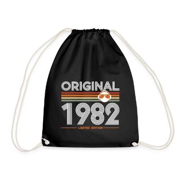 1982 - Drawstring Bag - black - Front
