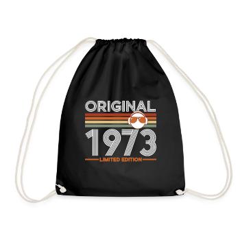 1973 - Drawstring Bag - black - Front