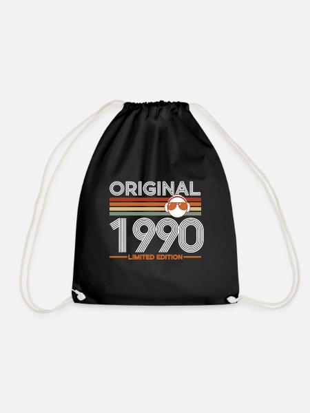 1990 - Sac de sport léger - noir