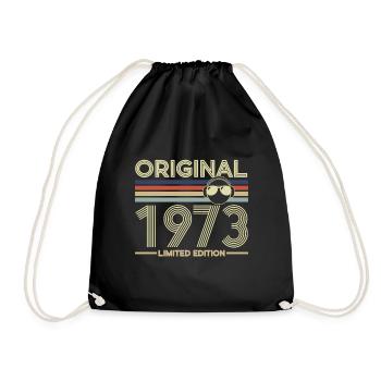 1973 - Drawstring Bag - black - Front