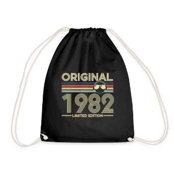 1982 - Drawstring Bag - black - Front