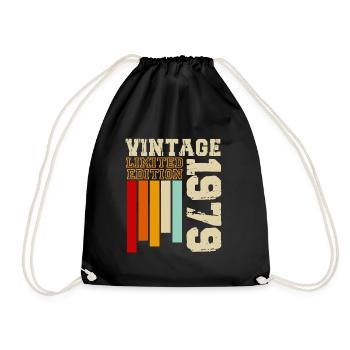 1979 - Drawstring Bag - black - Front