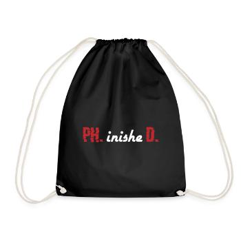 PhinisheD Doctor Gift - Sac de sport léger - noir - Devant