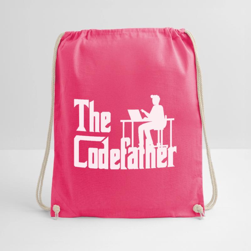 The Codefather Coding Programierer Geschenk Turnbeutel