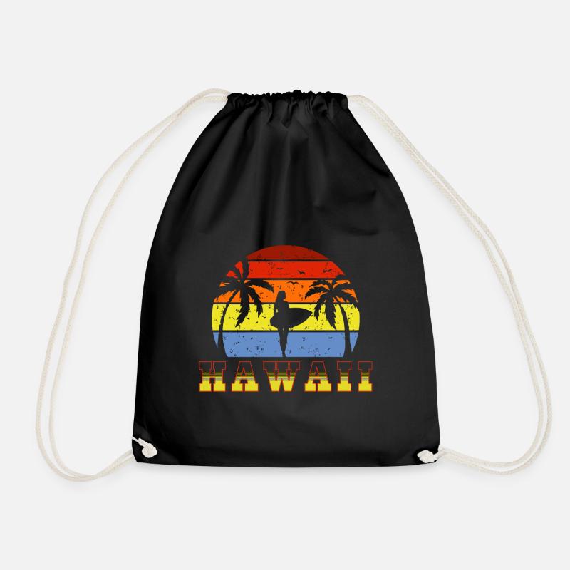 HAWAII - Turnbeutel - Schwarz