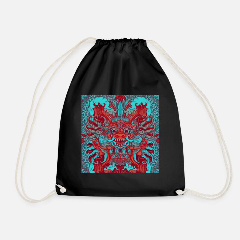 néon bali petit - Sac de sport léger - noir
