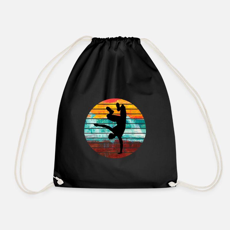 Hip Hop - Sac de sport léger - noir