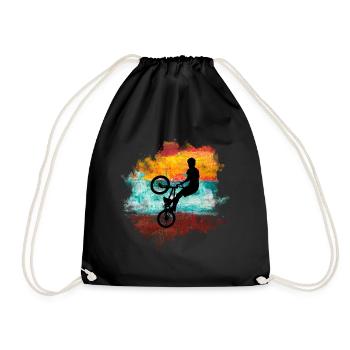 Bmx ,vélo - Sac de sport léger - noir - Devant