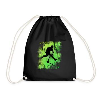 freestyle scooter - Drawstring Bag - black - Front