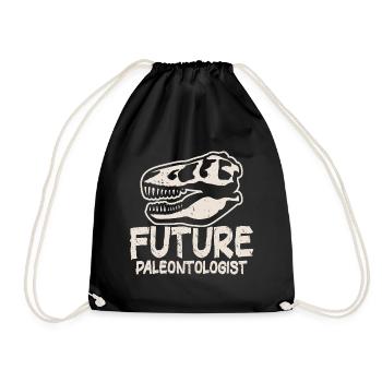 Futur paléontologue Paléontologie Dinosaures Fan - Sac de sport léger - noir - Devant