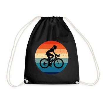 Cyclisme Homme Cyclisme Cycliste Femme - Sac de sport léger - noir - Devant