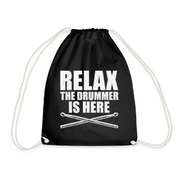 Batteur - Sac de sport léger - noir - Devant