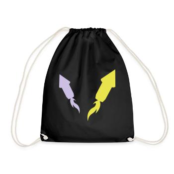 firecracker - Drawstring Bag - black - Front