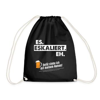 De toute façon, la situation s’aggrave - Sac de sport léger - noir - Devant