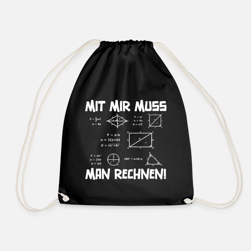 Professeur de mathématiques - Sac de sport léger - noir
