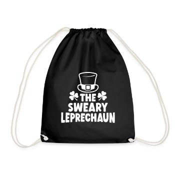 Le lutin juré - Sac de sport léger - noir - Devant