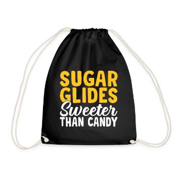 Sugar Glider Plus sucré que Candy Sugar Gliders - Sac de sport léger - noir - Devant