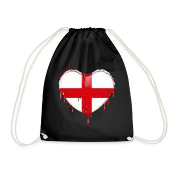 DRAPEAU ANGLAIS DRAPEAU ANGLETERRE - Sac de sport léger - noir - Devant