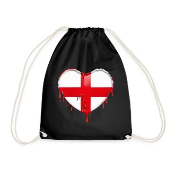 DRAPEAU ANGLAIS DRAPEAU ANGLETERRE - Sac de sport léger - noir - Devant