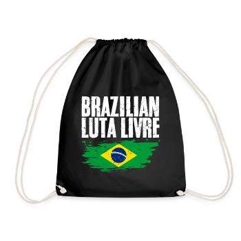 Cool Arts Martiaux Brésiliens Luta Livre pour - Sac de sport léger - noir - Devant