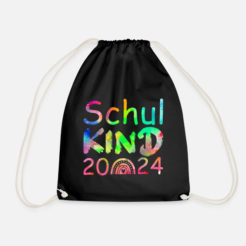 Schulkind 2024 - Turnbeutel - Schwarz