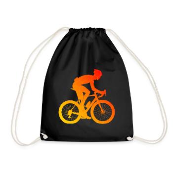 Vélo de route pour hommes Vélo de route pour femmes - Sac de sport léger - noir - Devant