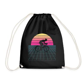 Cycliste de route Vélo de route Hommes Vélo de route Femmes - Sac de sport léger - noir - Devant