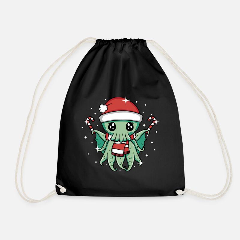 Noël Cthulhu - Sac de sport léger - noir