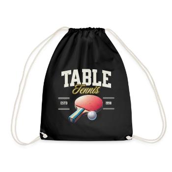 Ping-pong - Sac de sport léger - noir - Devant