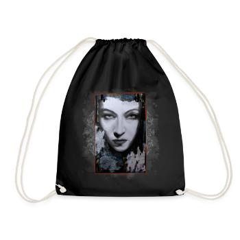 Esprits: Whitby | gothique - Sac de sport léger - noir - Devant