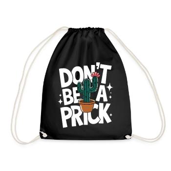Cactus Cactus Plante du désert - Sac de sport léger - noir - Devant