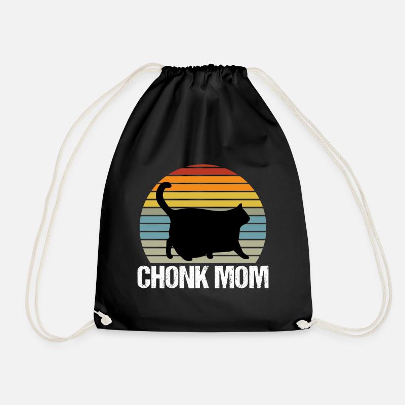 Chonk Maman Chonkiest Chonk Chonkers Chonkey Amour - Sac de sport léger - noir