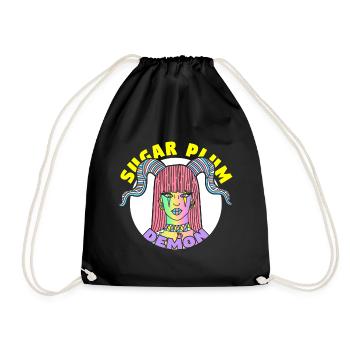 FILLE SUGAR PLUM DEMON - Sac de sport léger - noir - Devant