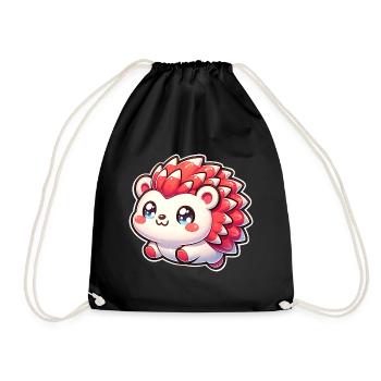 Hérisson - Sac de sport léger - noir - Devant