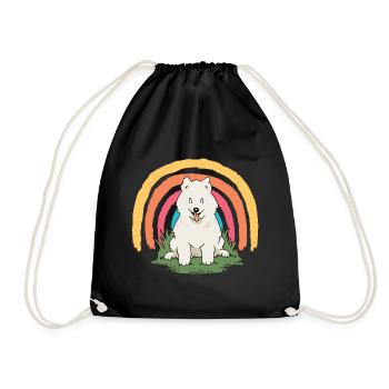 Chow Chow Welpe Welpe Haustier Hundeliebhaber Hund - Turnbeutel - Schwarz - Vorne