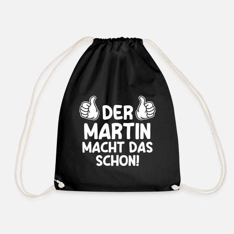 Martin - Turnbeutel - Schwarz