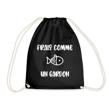 Fresh as a roach - Drawstring Bag - black - Front