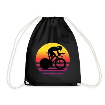 Femmes Vélo de route Hommes Cyclistes de route Vélo de route - Sac de sport léger - noir - Devant