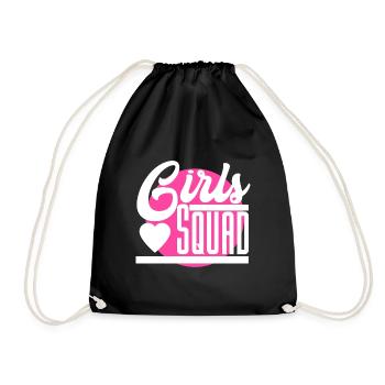 Girls Squad - Drawstring Bag - black - Front