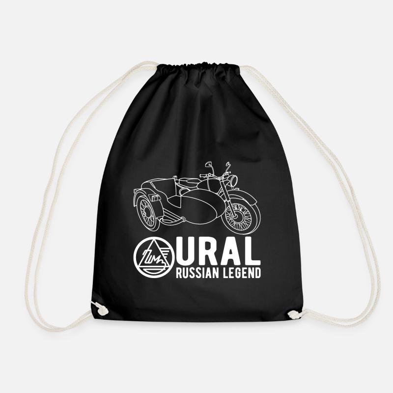 Ural Russian Legend Dnepr USSR Motorrad - Turnbeutel - Schwarz