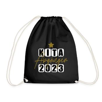 Kita Abgänger 2023 - Turnbeutel - Schwarz - Vorne