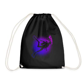 Plongée Femme Plongée sous-marine Plongée sous-marine Plongée sous-marine - Sac de sport léger - noir - Devant