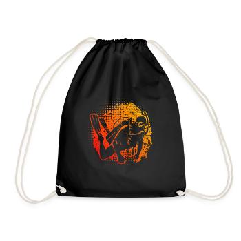 Plongée sous-marine Plongée libre Plongée sous-marine femme - Sac de sport léger - noir - Devant