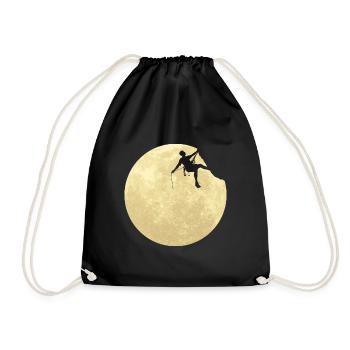 Alpinisme cool escalade escalade au clair de lune - Sac de sport léger - noir - Devant