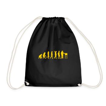 Cadeau de miel abeille abeille apiculteur - Sac de sport léger - noir - Devant