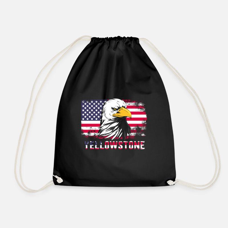 Yellowstone - Sac de sport léger - noir