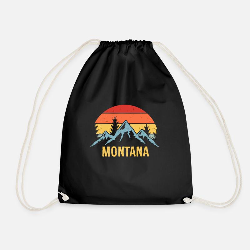 Montana - Turnbeutel - Schwarz
