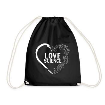 Chemistry Biochemistry - Drawstring Bag - black - Front